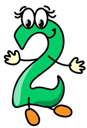 Image of the number 2